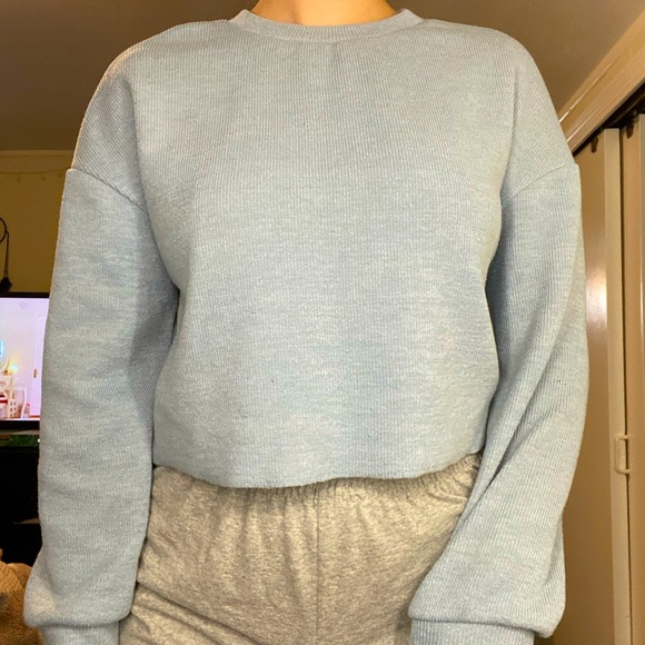 LIGHT BLUE SWEATER - Picture 1 of 3